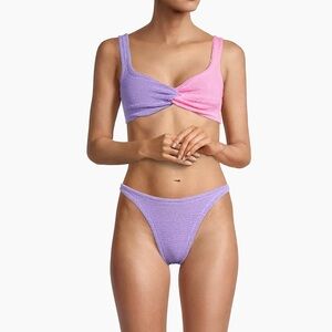 Hunza G duo chelsea bikini set NWT